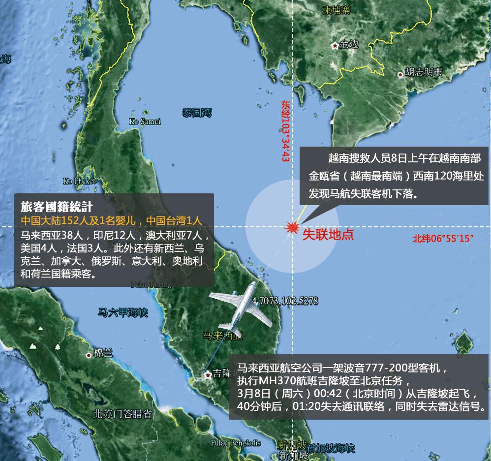 消失的马航370是哪个航空公司,消失的马航370班机最新消息