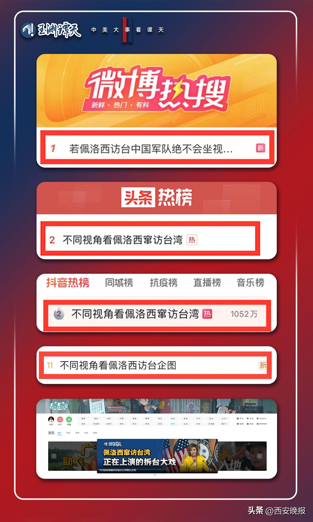 玉渊谭天佩洛西窜台,玉渊谭天评佩洛西