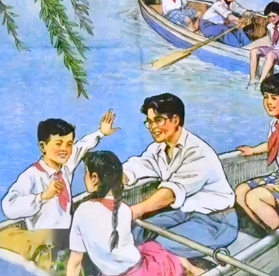 摸胸、纹身、*旗国**倒挂：你能想象这是小学生的教材？