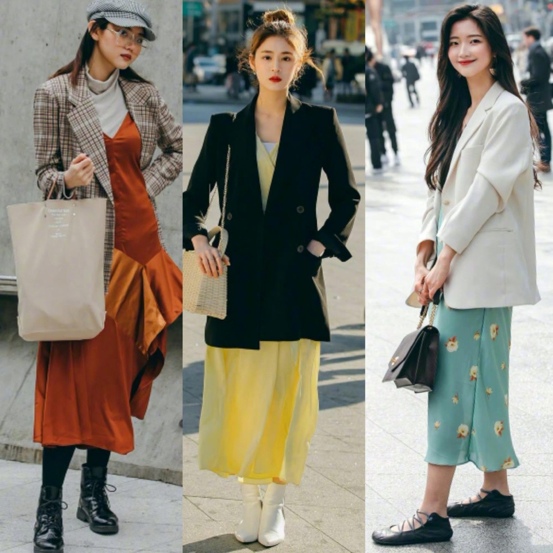 韩国女生裙子穿搭教程全过程,韩国春天穿什么裙子好看