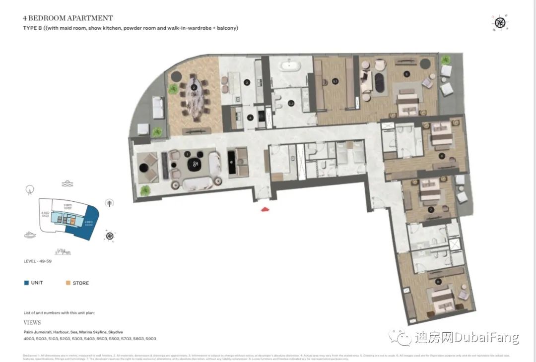 “海景超稀缺大平层极致限量发售”SOBHASEAHEAVENSKYEDTION