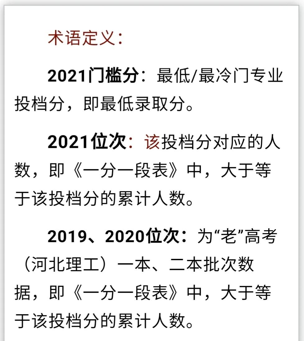 考生和家长必看！河北省高考文史类投档分数线、位次对照表大数据