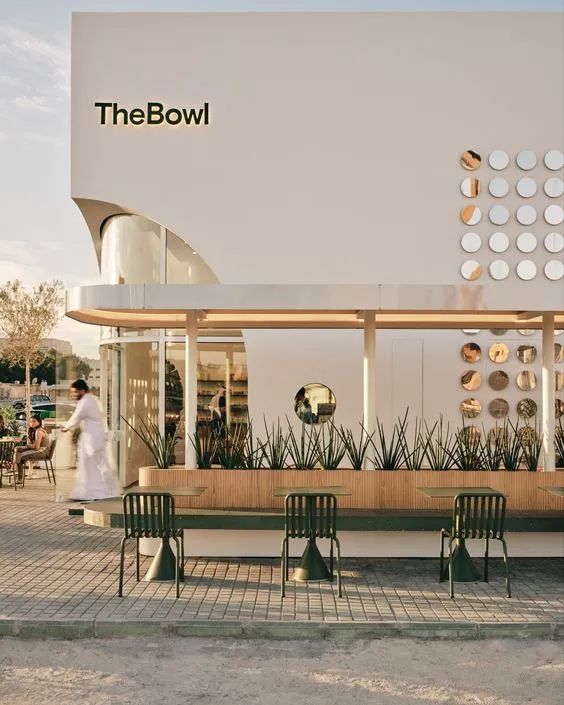 很有高级感的店招,35平店面设计