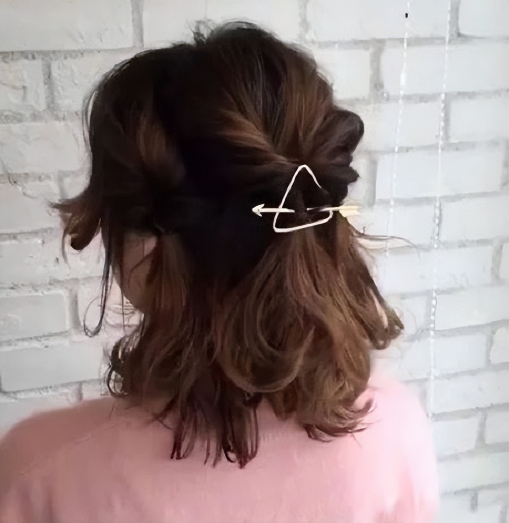 小学短发编发,短发编发高中