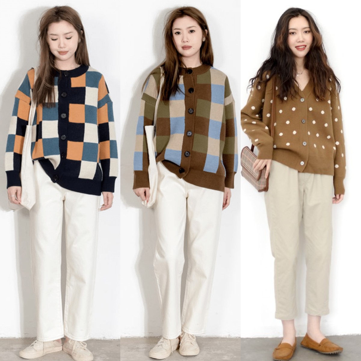 入秋之后的九分裤平底鞋穿搭套路,九分裤的平底鞋搭配