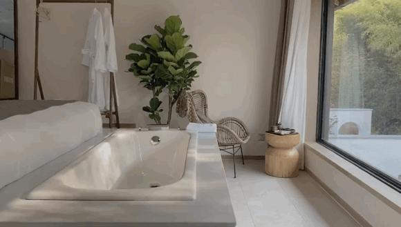 莫干山民宿泡温泉,莫干山温泉雪景民宿