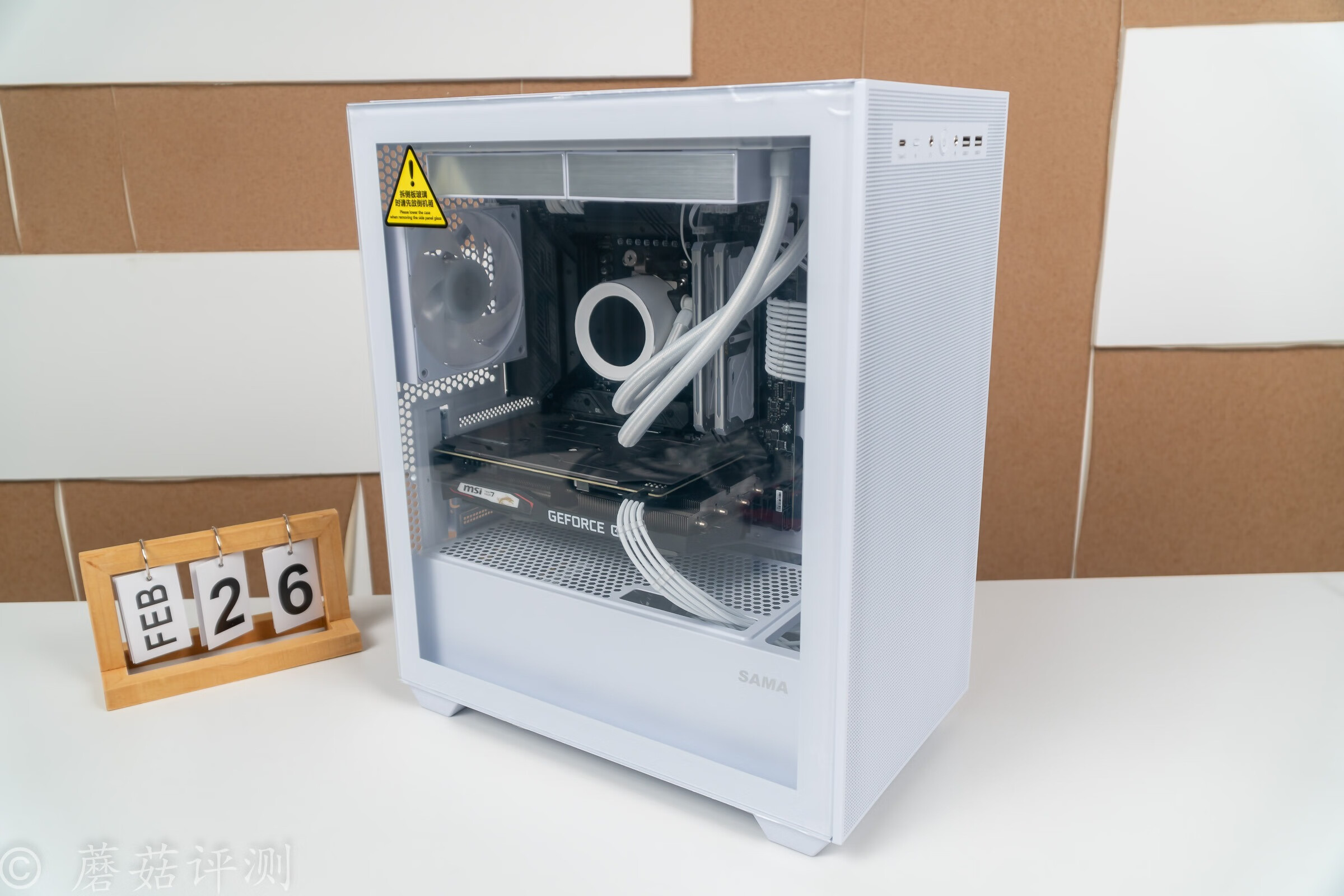 先马静音机箱散热测评,先马易大师进化版matx机箱