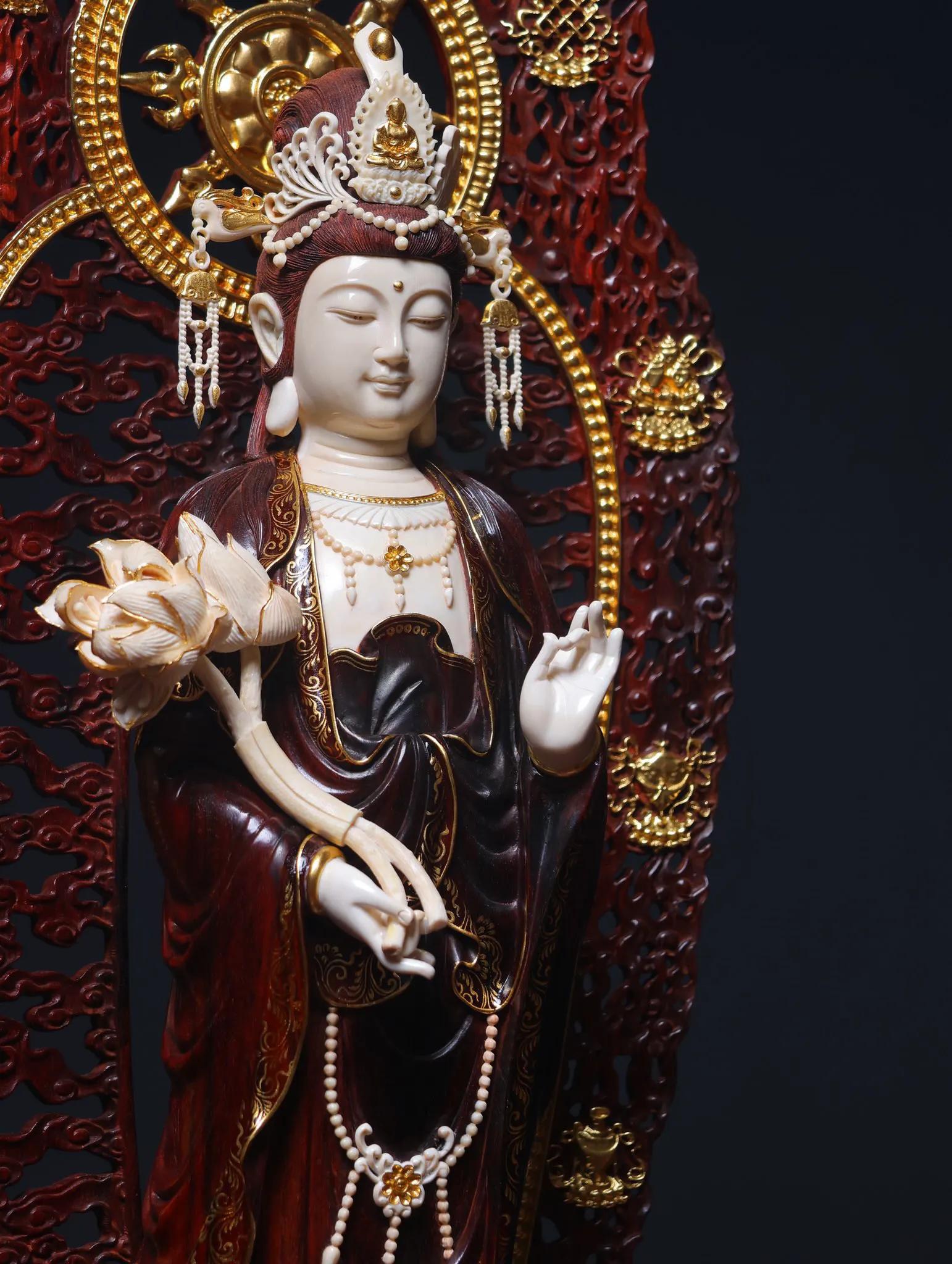 西方三圣接引真实案例,西方三圣挂画