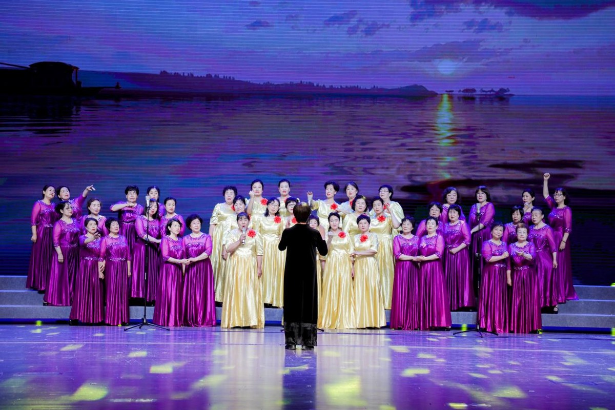 北京通州漷县合唱团表演,通州区机关文艺汇演