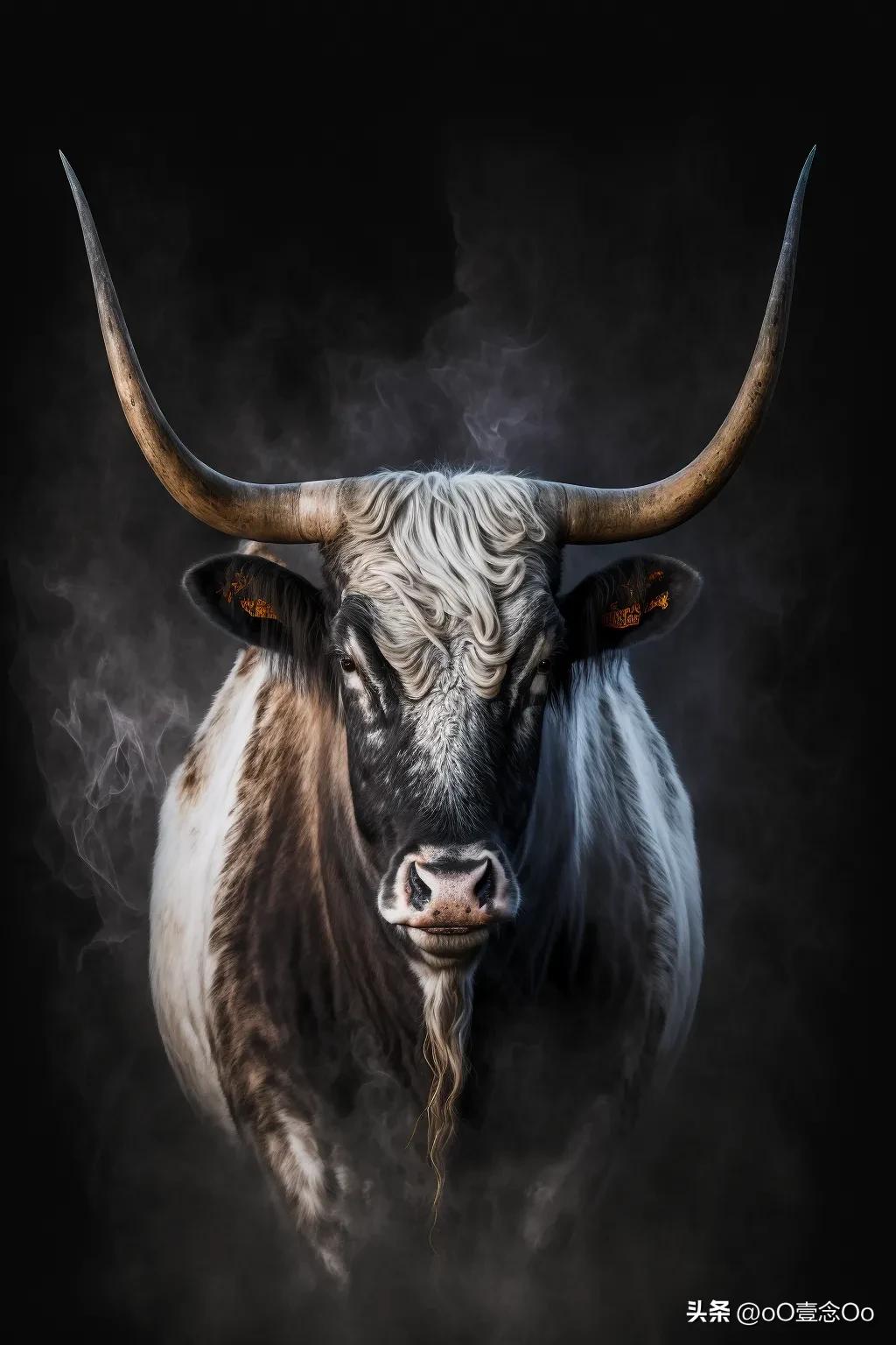 牛气冲天图片,牛气冲天的阿莲