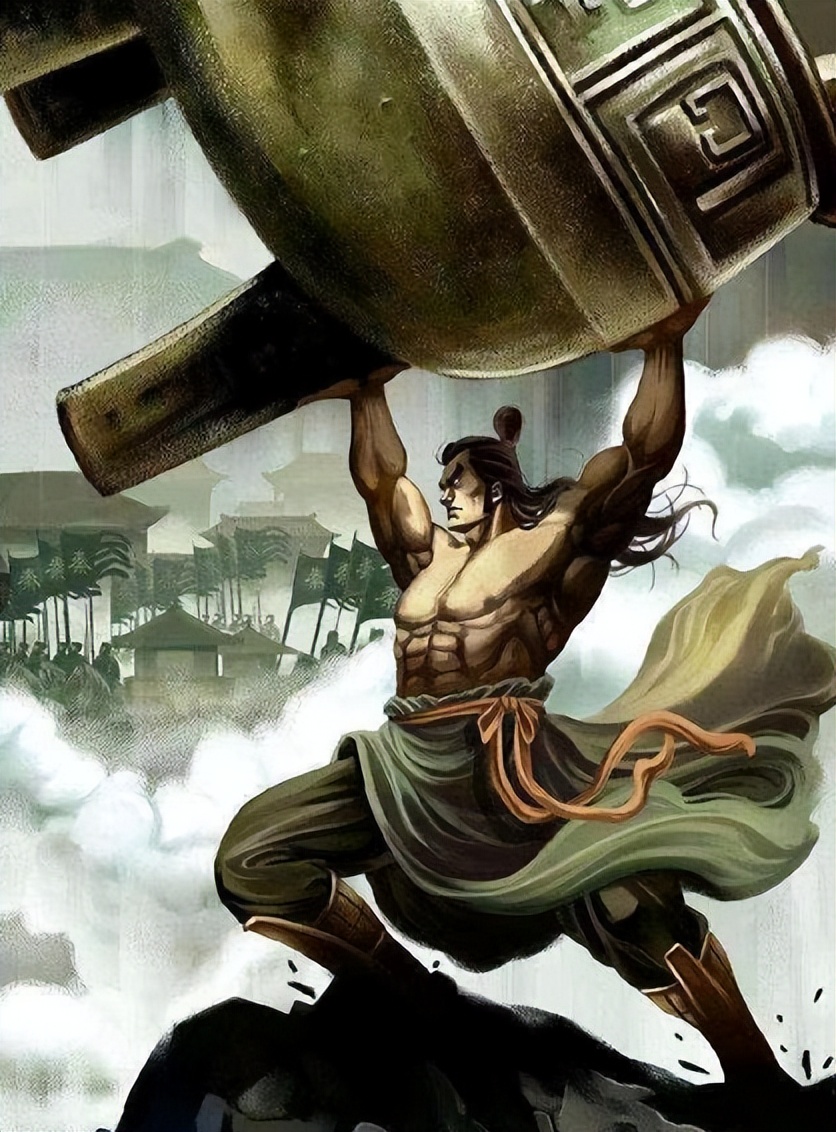 神勇千古无二的项羽,勇猛过人的项羽