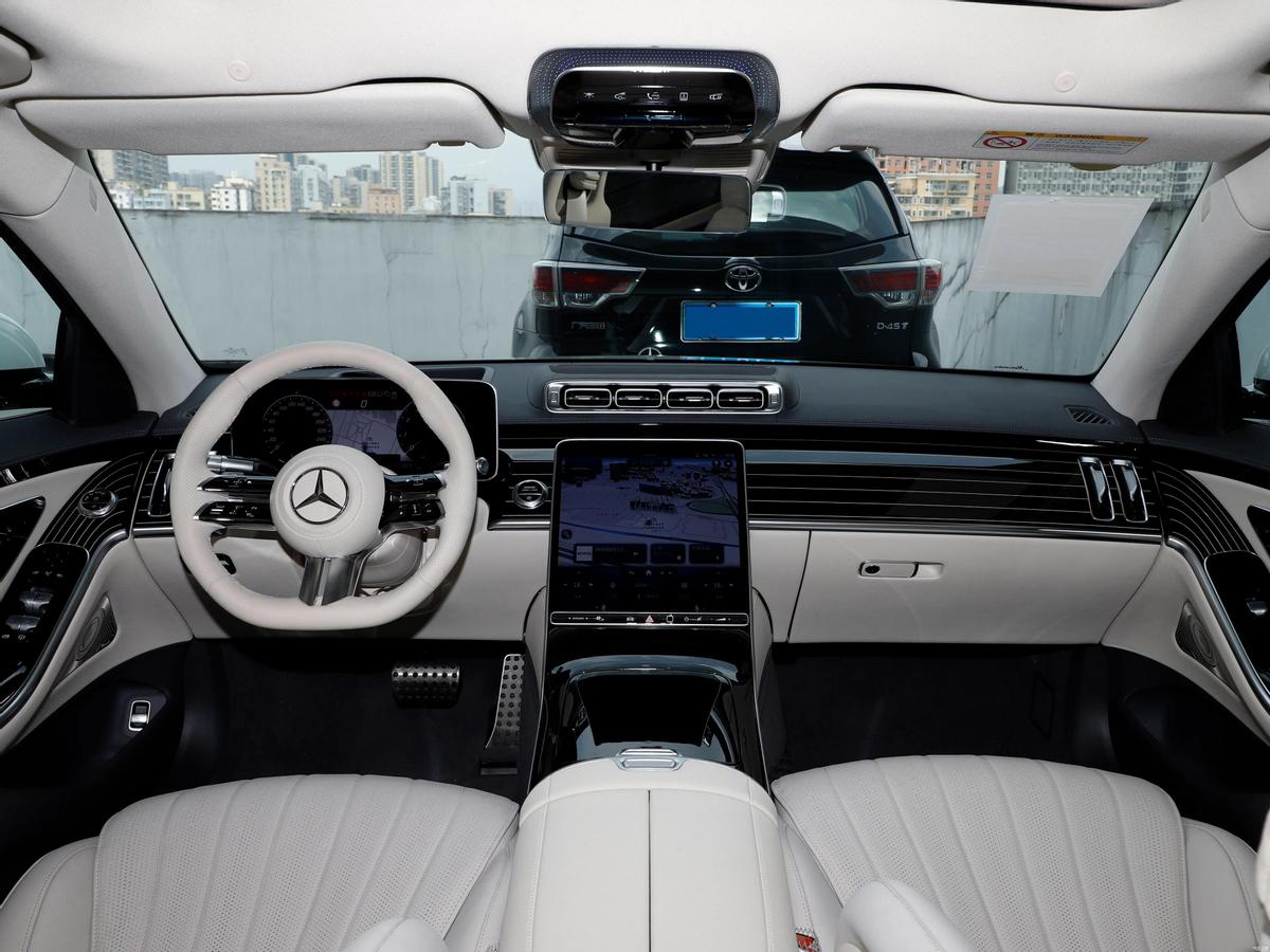 品牌豪华内饰高端,奔驰s级2021款s450l4matic