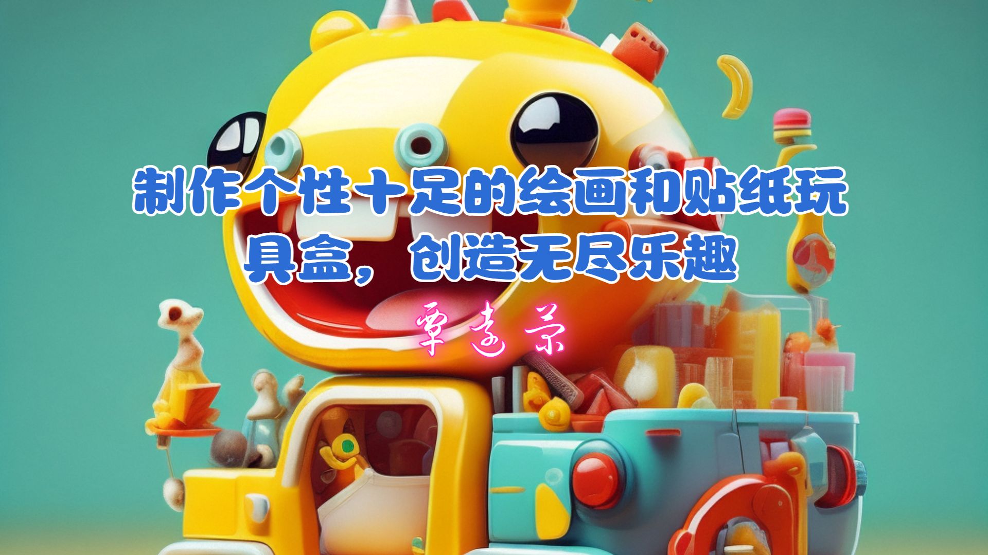 迷你画画盒子制作方法,儿童盒子绘画手工制作