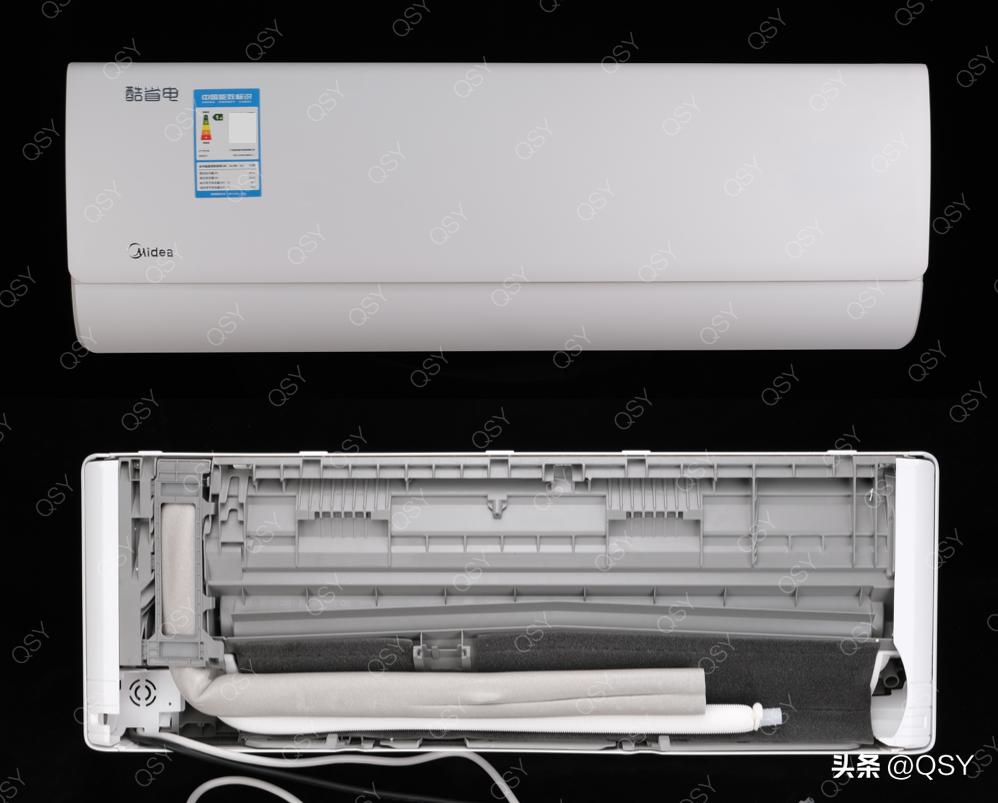 美的空调风酷拆解图,美的柜机kfr51lw风轮拆卸视频