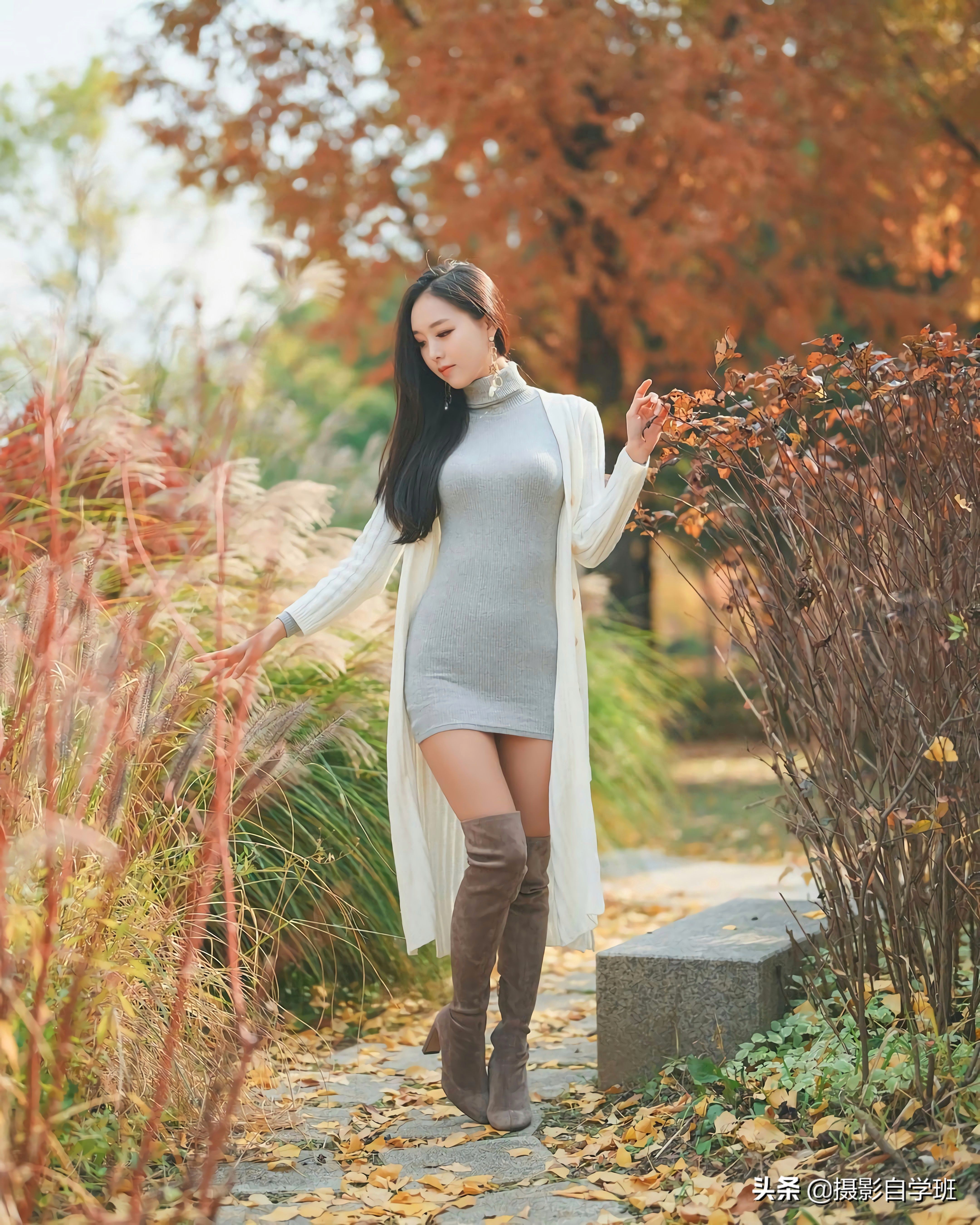 拍摄姿势的摆法与拍照教程,拍照姿势大全站姿拍摄技巧