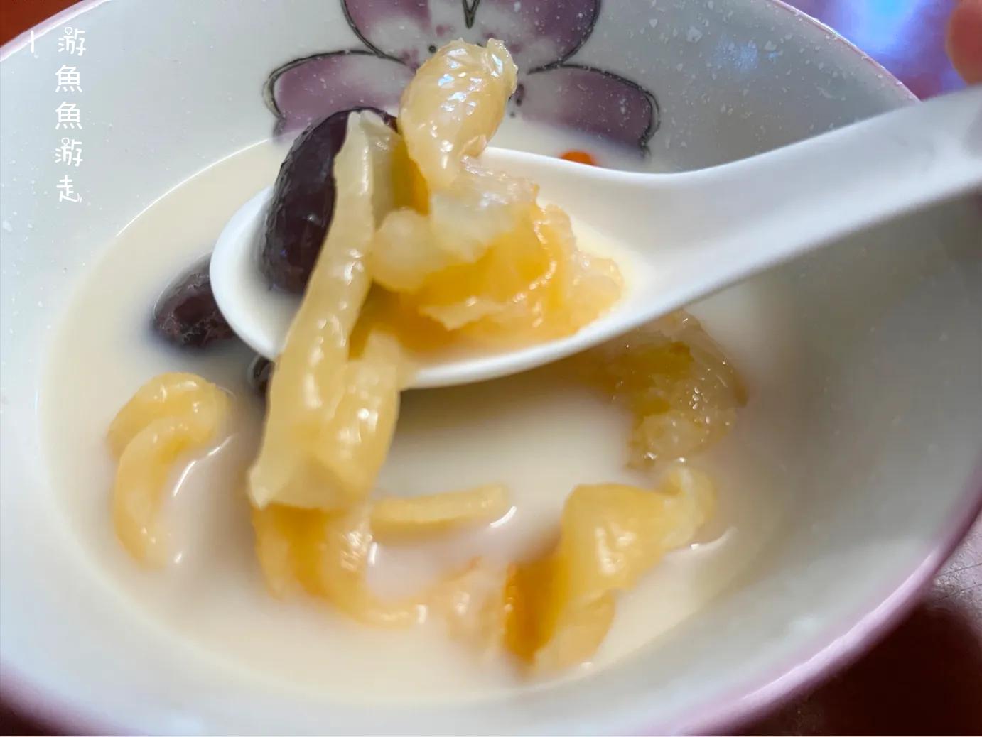 花胶炖什么有助孕功效,花胶燕窝炖牛奶孕期