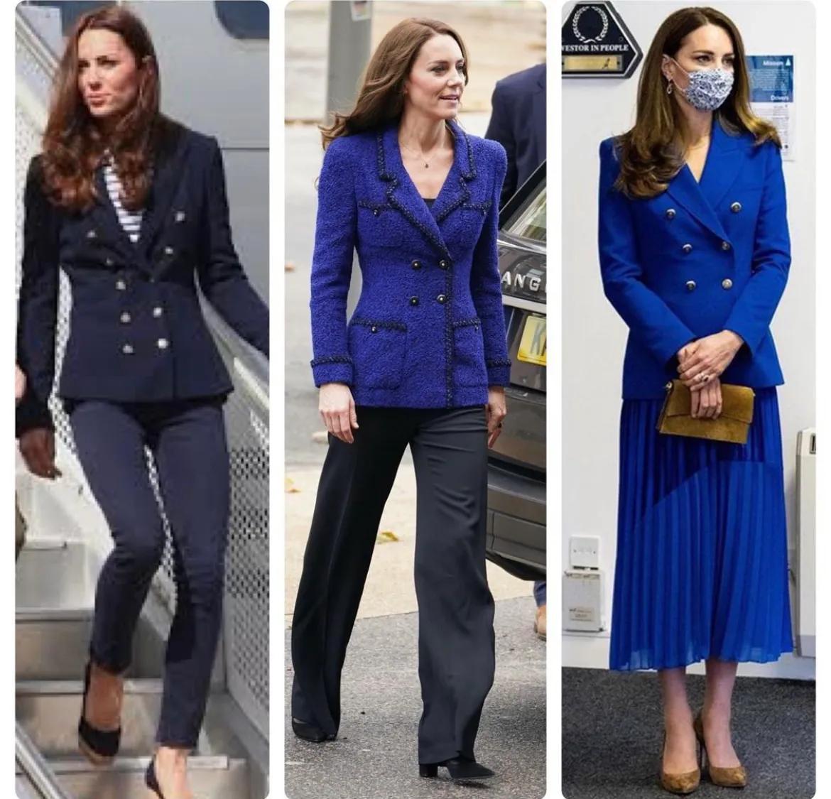 宝蓝色长袖旗袍2017端庄大气,宝蓝色西装职场搭配女