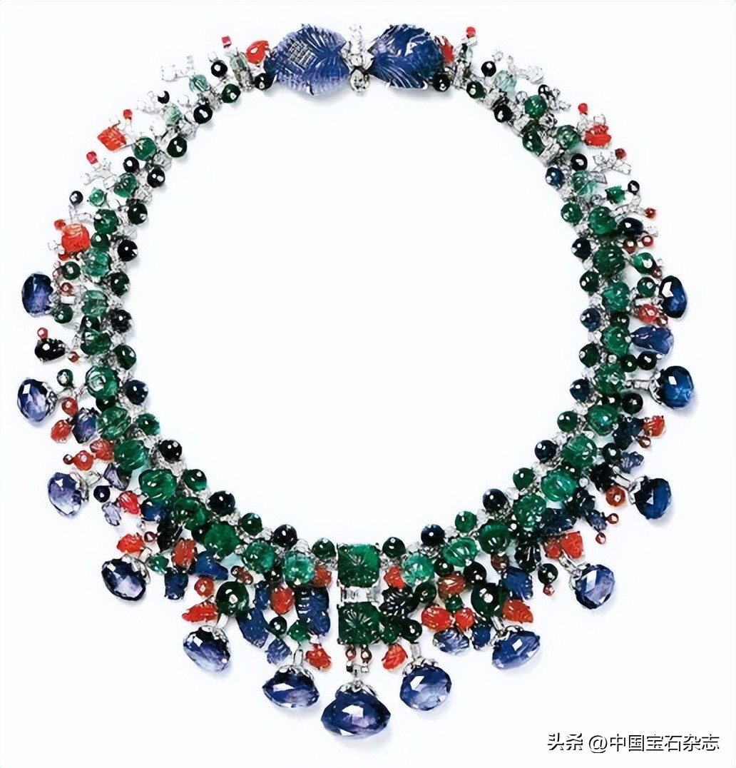 国外新艺术时期的珠宝首饰,西方首饰华丽风格