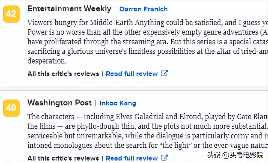 指环王最新剧集,史上最贵美剧指环王