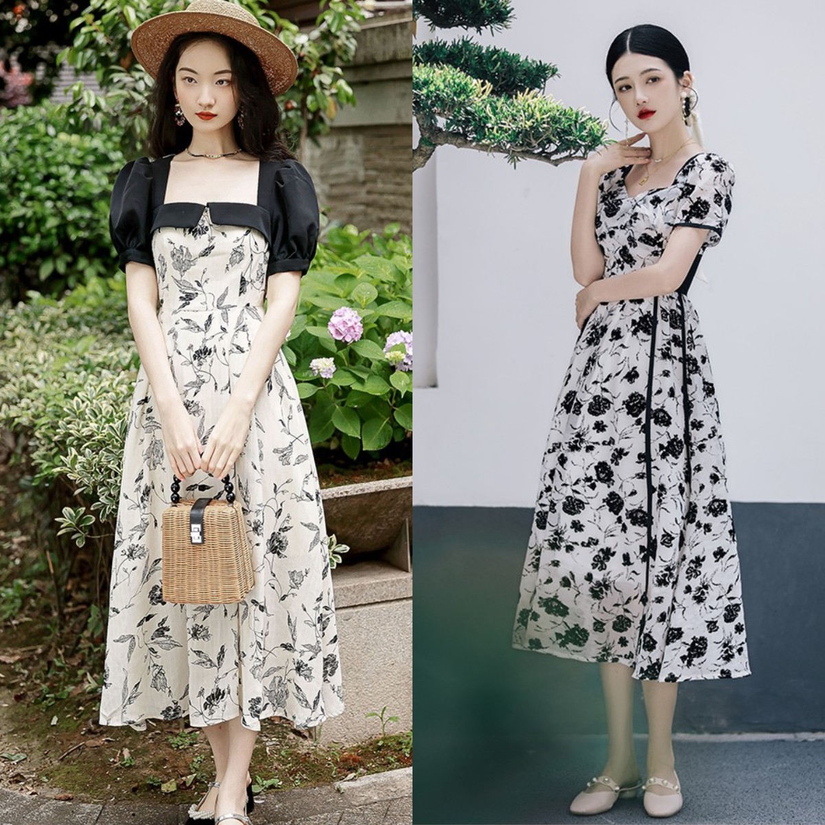 今年最流行的碎花裙是哪一款,今年春夏最流行的碎花裙