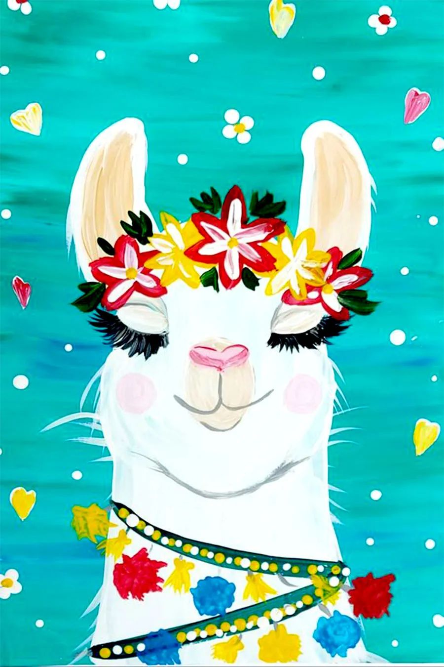 儿童画素材简单好看,儿童画水粉画创意美术3-4岁