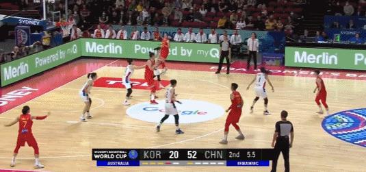 中国女篮韩旭上场18分竟得到四分,中国女篮亚洲杯韩旭场均个人数据