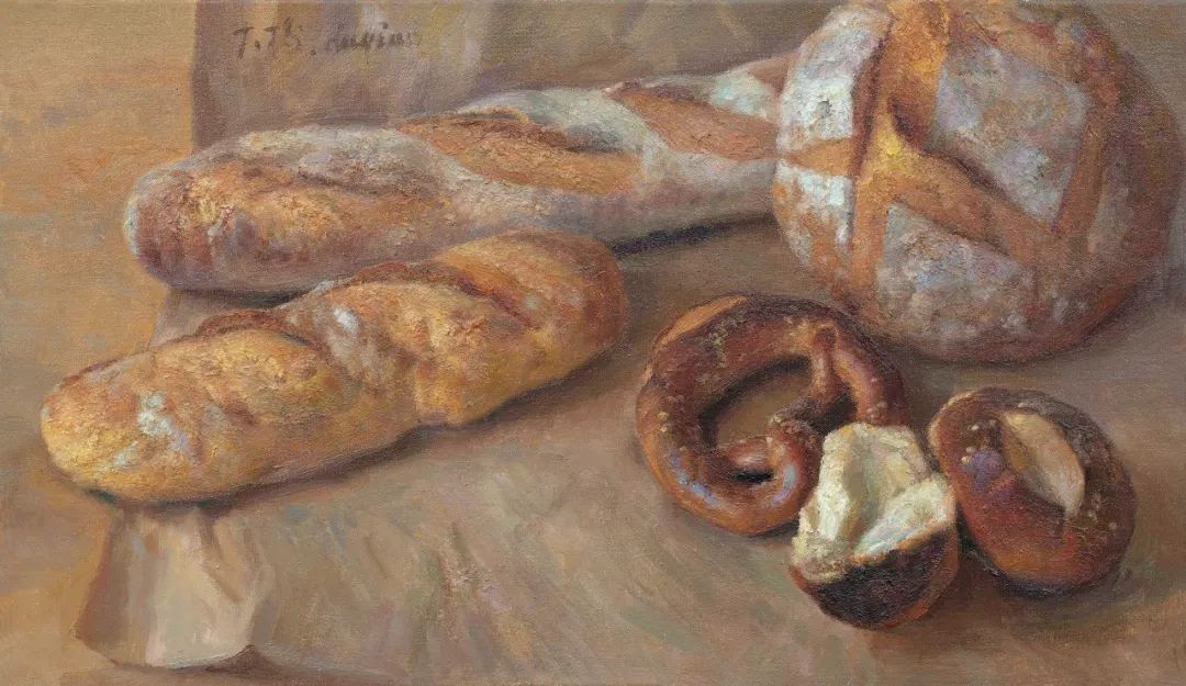 设色浅淡明快构图简练,浅绛山水的设色技法