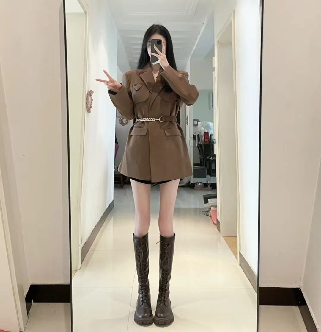 显瘦百搭又好看长筒宽靴,长筒高筒靴显瘦质感好显高