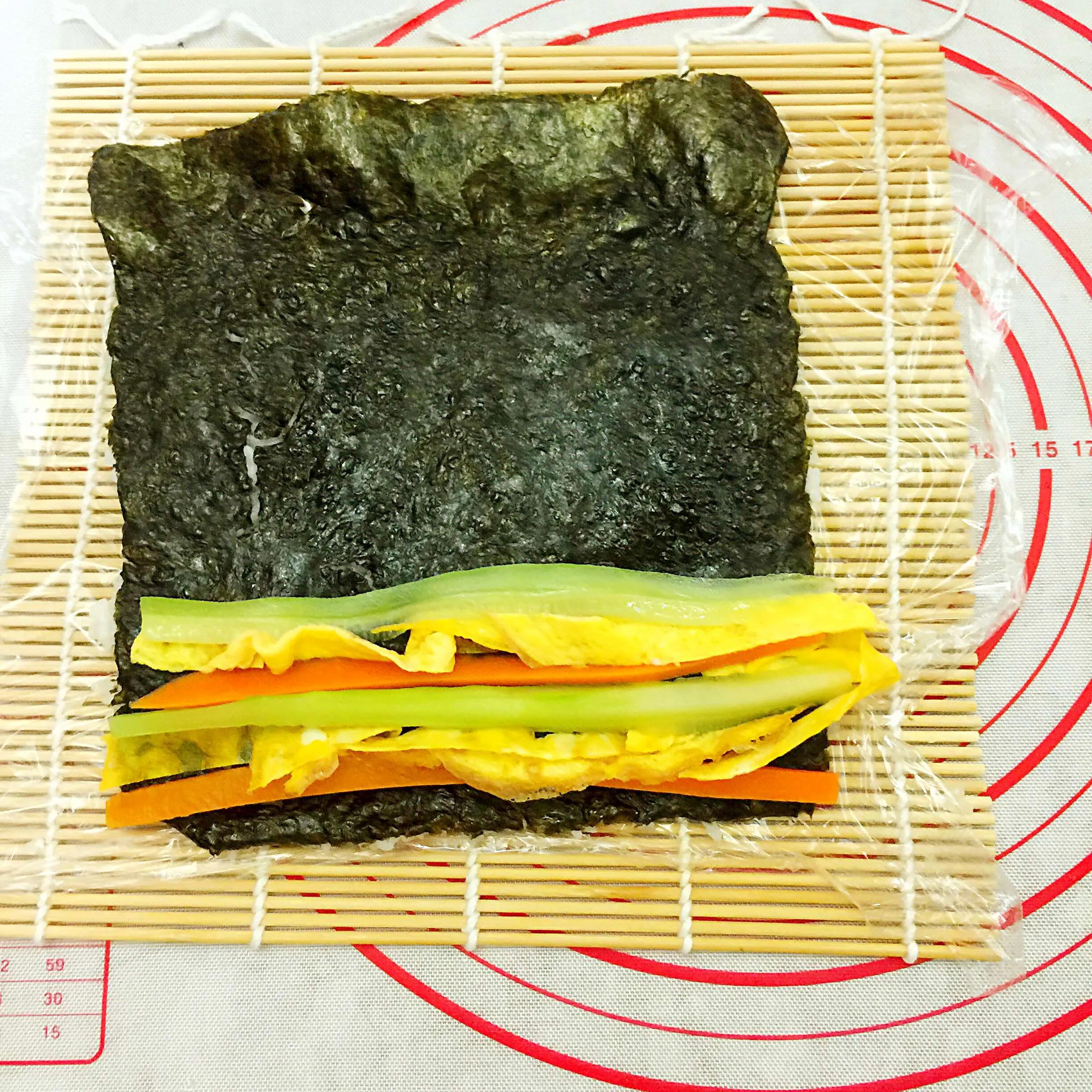 手残*党**的第一实际操作～制作寿司🍣🤲🏻