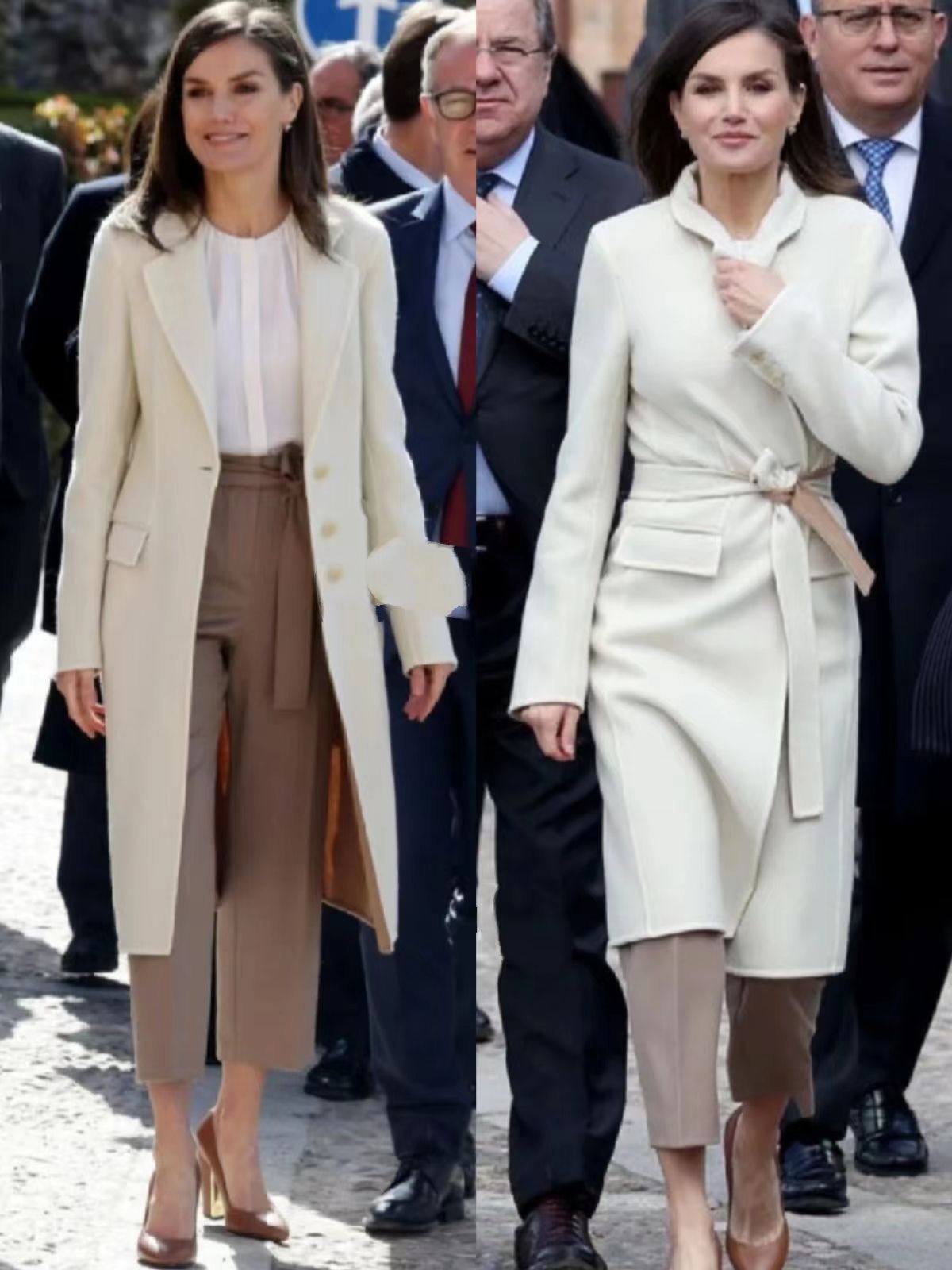 45岁西班牙王后穿什么衣服好看 (西班牙王后莱蒂齐亚大衣)