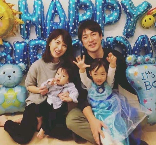 人生赢家！义墩墩校花妻子太美了！育有一儿一女，回国后已被重用