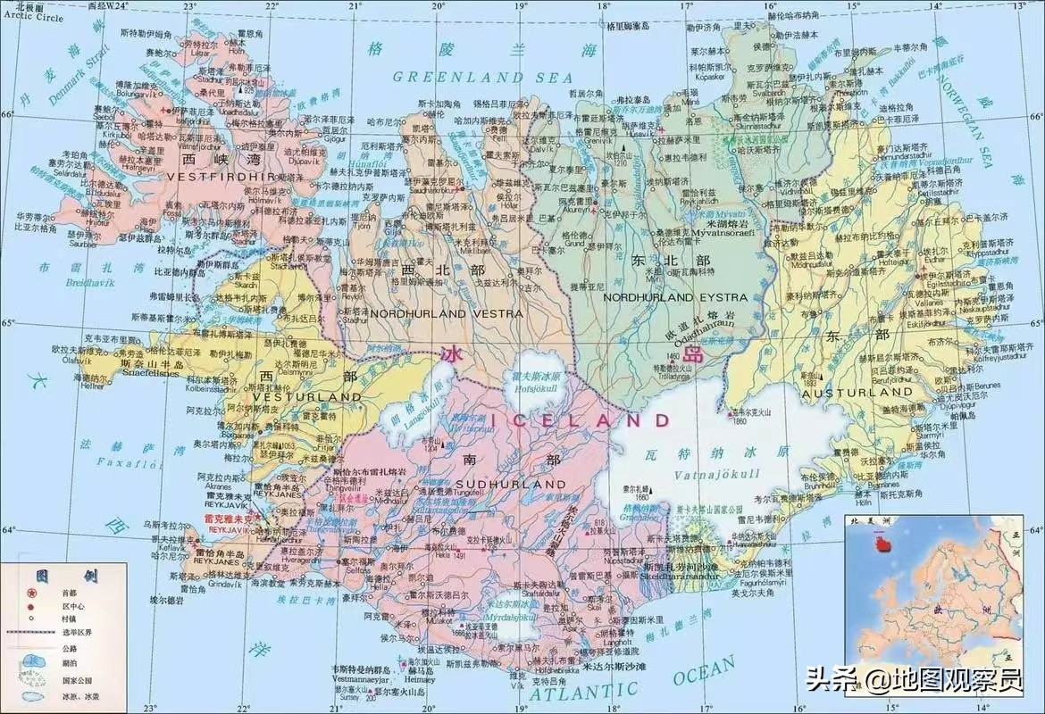 无蚊子的国家冰岛,冰岛是一个没有蚊子的国家