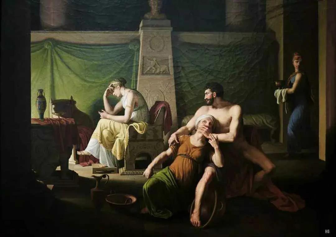 丹麦艾科斯伯格的女人体艺术绘画作品