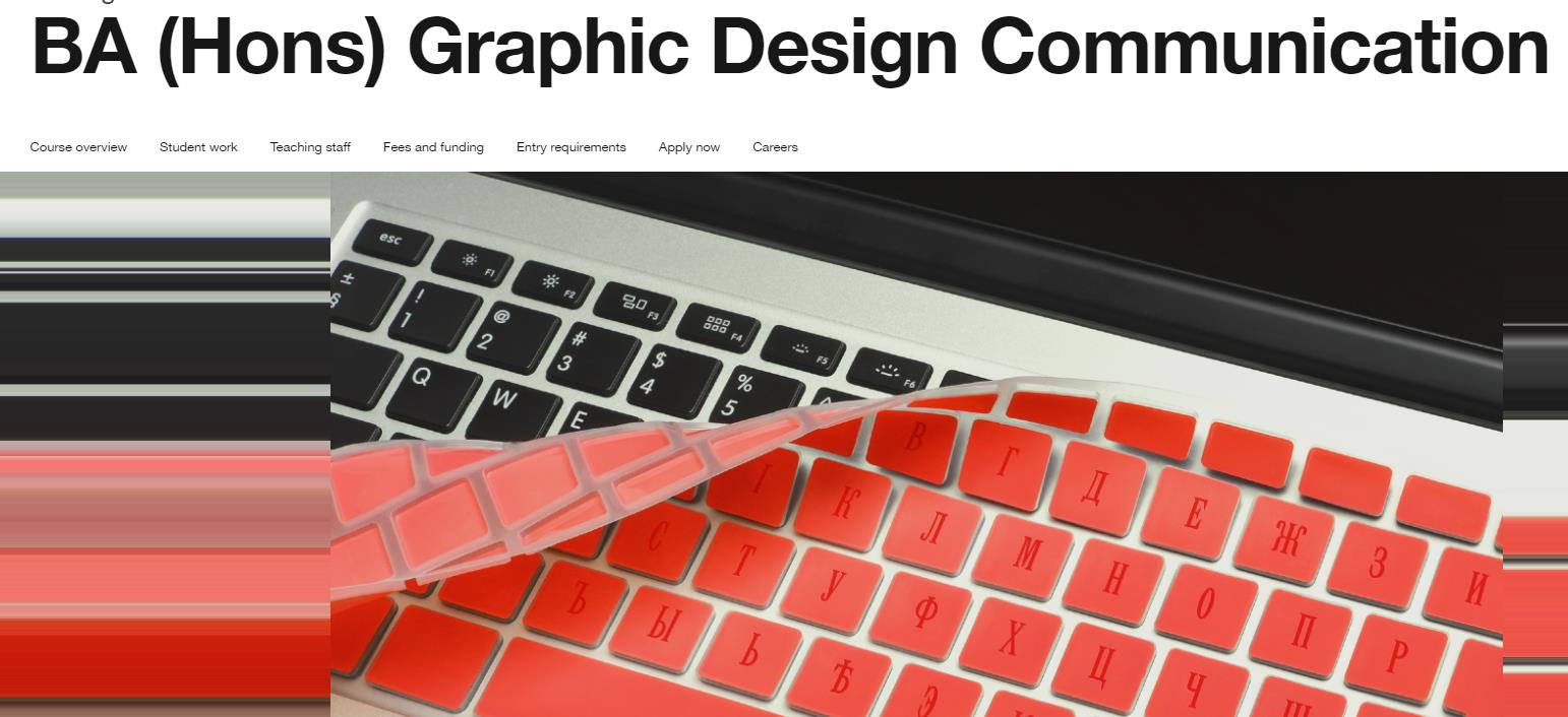伦敦艺术大学平面设计在哪个学院,伦敦艺术平面设计专业