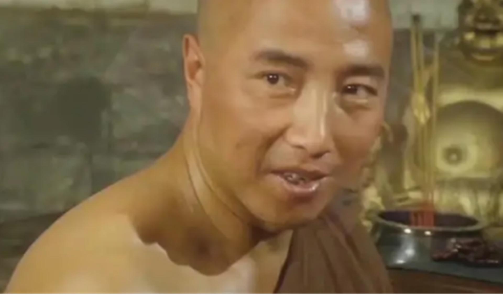 螳螂拳大师于海照片,螳螂拳于海李连杰