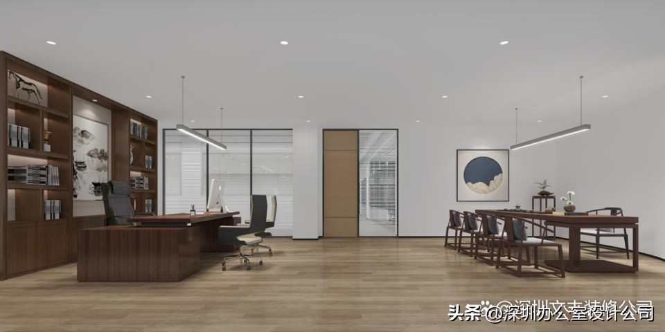 办公室装修设计效果图20平方,办公室装修设计创意图风格