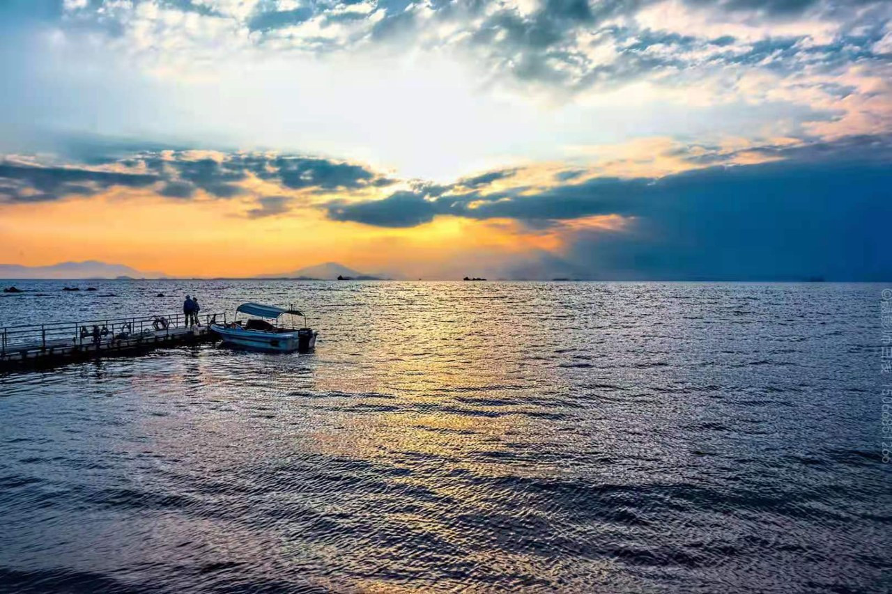 惠州巽寮湾领海游艇俱乐部浮潜,ufo无边际泳池巽寮湾九铭屿海浮潜