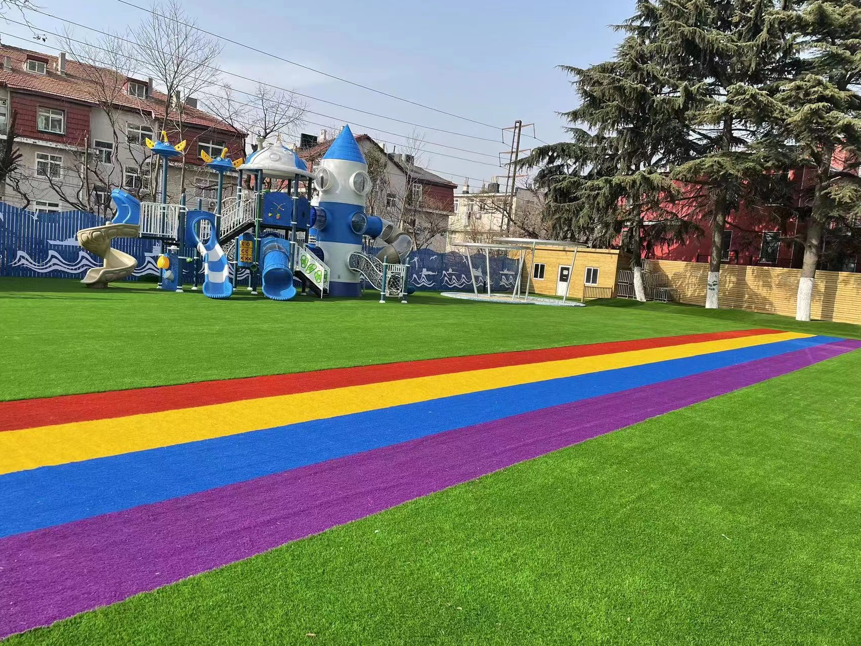 幼儿园假草坪,幼儿园假草坪厂家