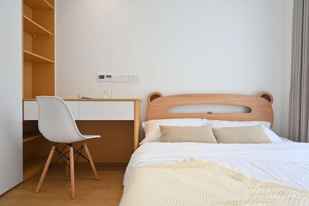 原木风全屋颜色搭配装修效果图,三种颜色打造原木风