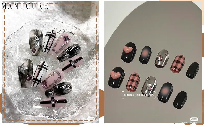 夏日美甲图片清新海底捞,夏日美甲图片清新裸色