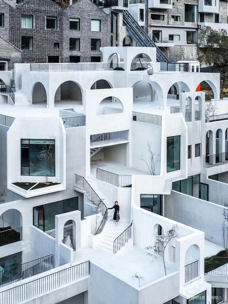 丽水圣托里尼网红地打卡,丽水天空之城玻璃栈道