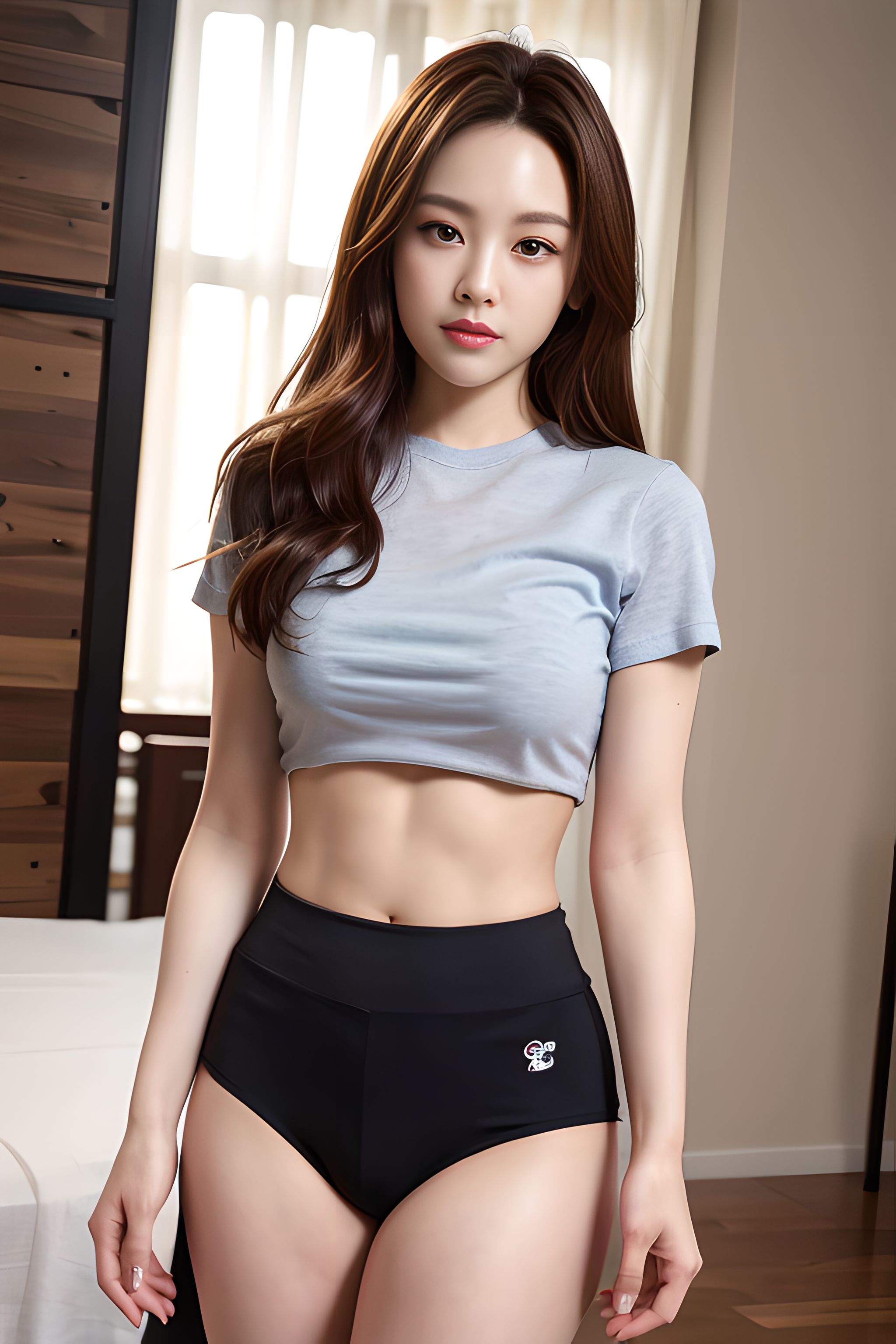 瑜伽裤如何穿出时尚高级感,瑜伽裤高腰提臀唤醒马甲线