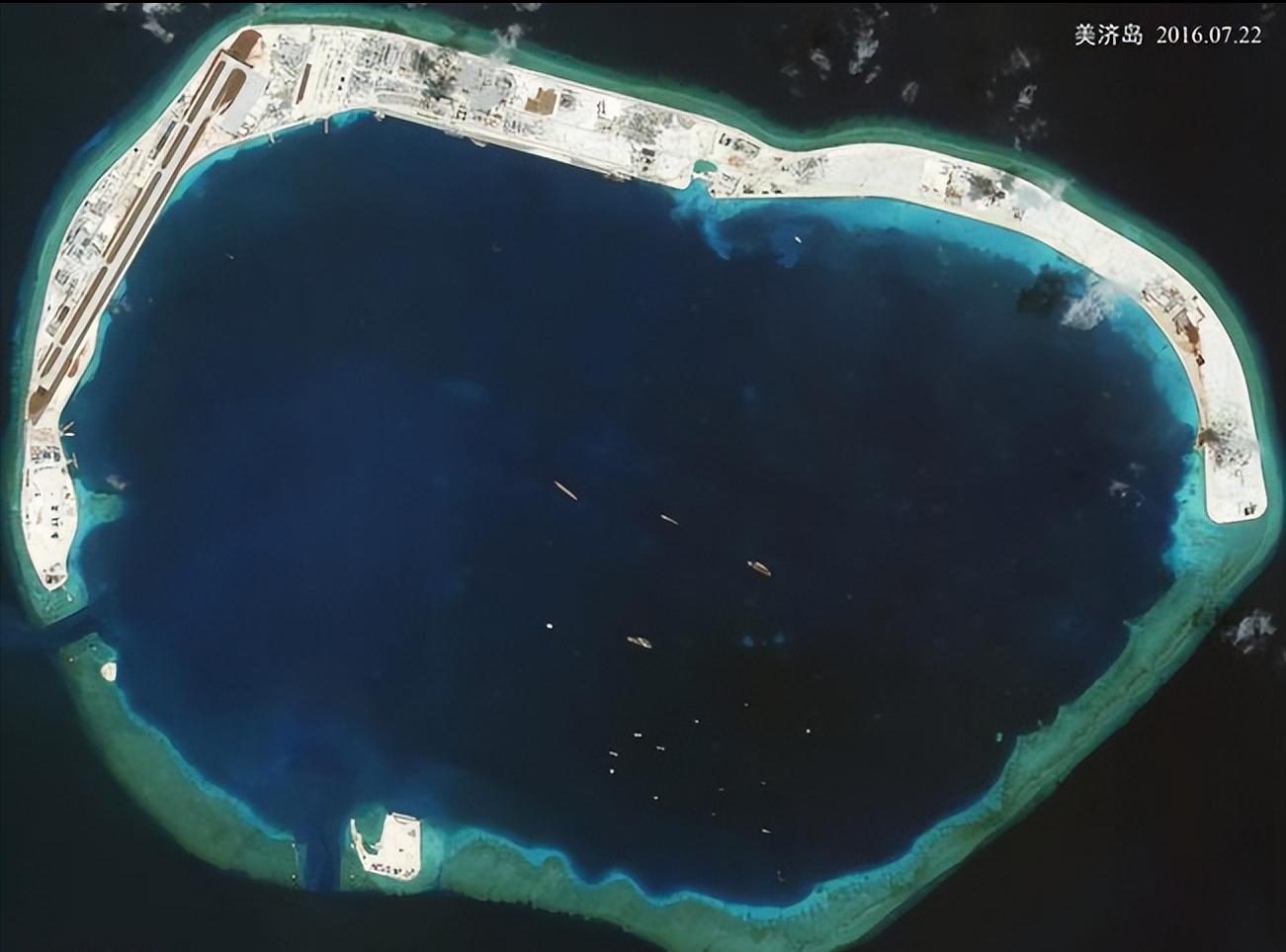 南海美济岛未来想象图,南海明珠岛美济礁