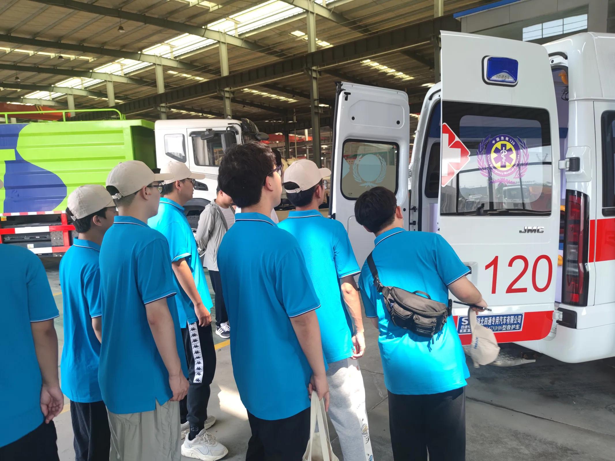 武科大汽车与交通工程学院暑期社会实践团队进湖北四通学习调研