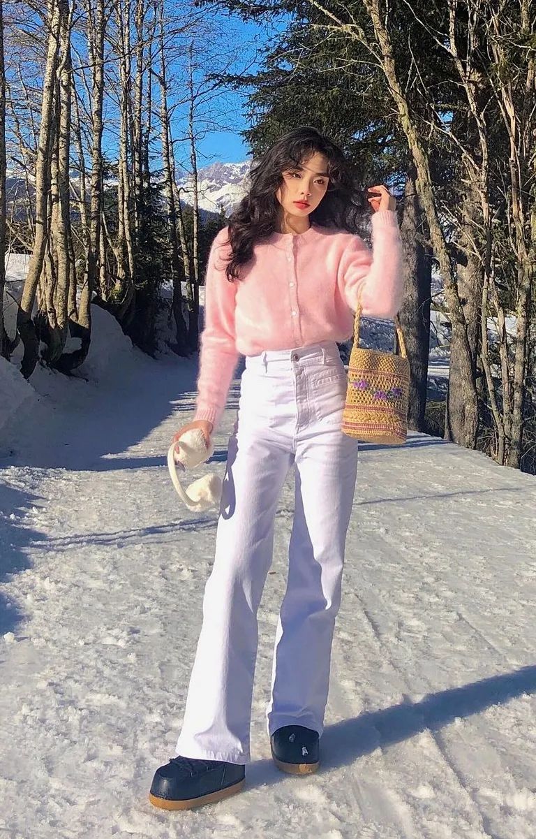 lisa最近同款粉色,lisamv绝美镜头粉色