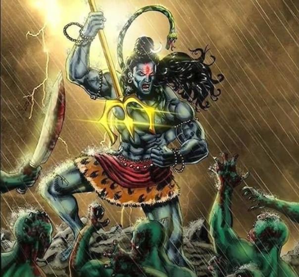 印度毁灭之神湿婆,毁灭之神湿婆对战雷电谁能获胜