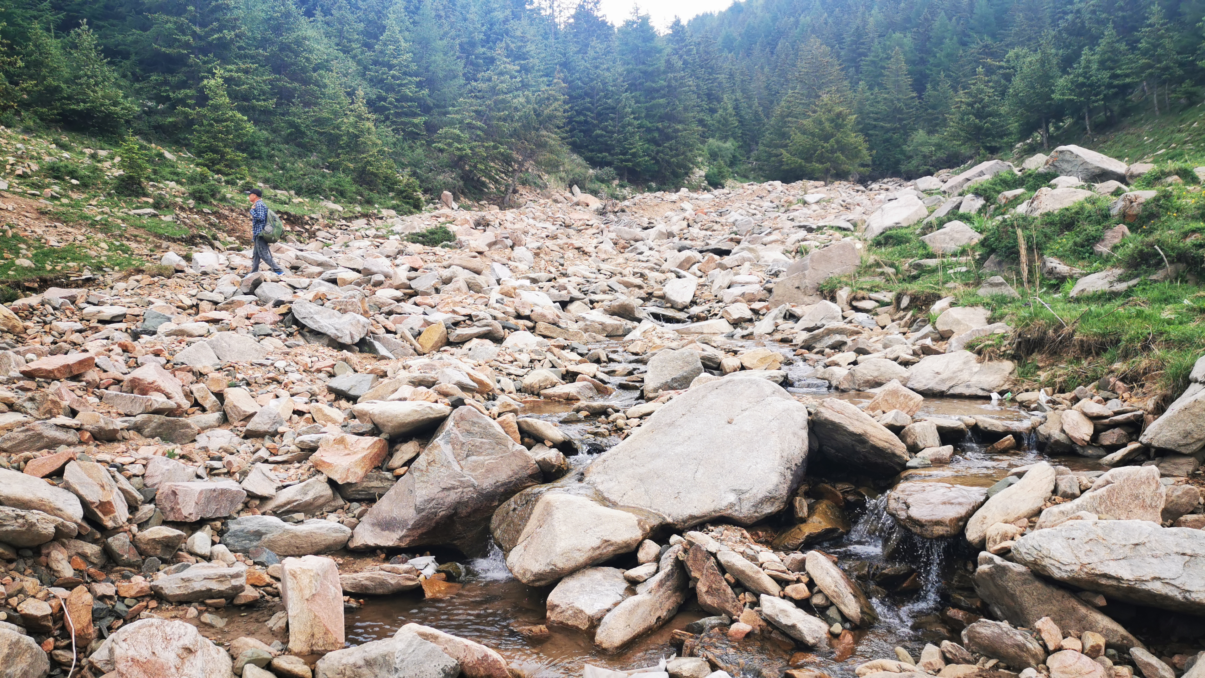 端午节五台山三日大五朝台第二天（西台-中台-插旗台-澡浴池）
