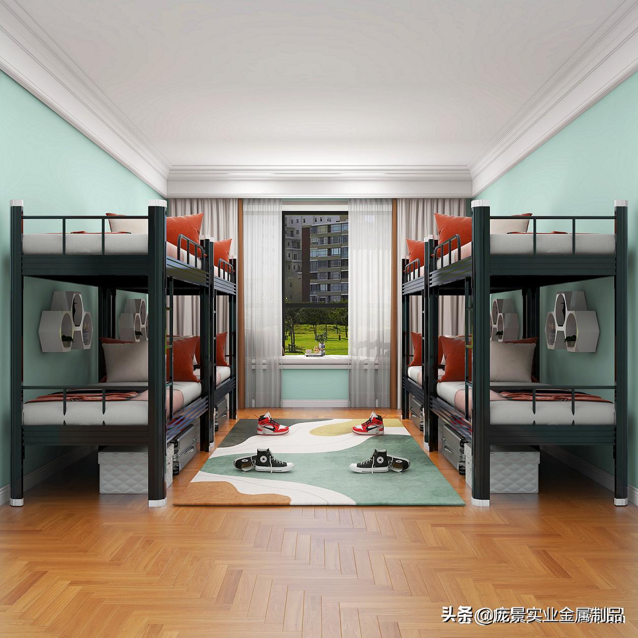 学校高档公寓床,高档上下铺公寓床铺