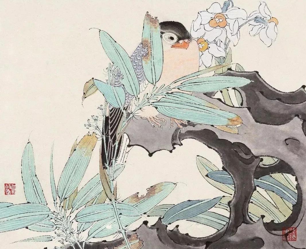 清代九大名家花鸟册页欣赏,清朝九大名家花鸟山水图