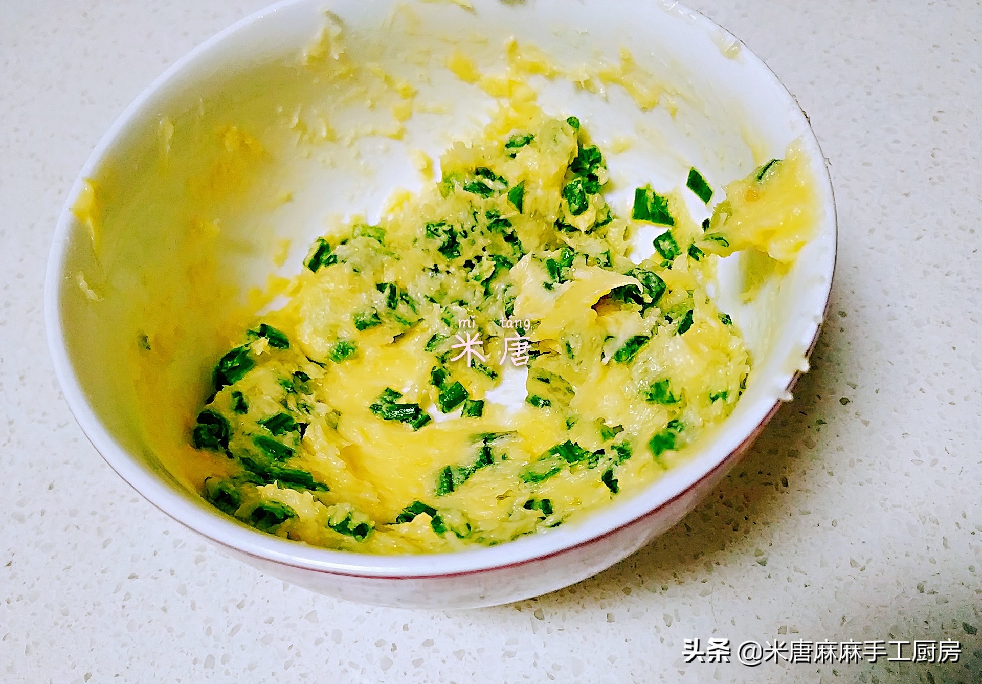 轻松get简单又好吃的蒜香吐司,米唐吐司面团